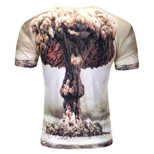 เสื้อยืดผู้ชายแบบสั่งทำพิเศษ พิมพ์ลายทั่วตัว ระบายอากาศได้ดี แห้งเร็ว น้ำหนักเบา เหมาะสำหรับออกกำลังกาย ชุดทีม รับผลิตแบบ OEM & ODM - Product Image 2