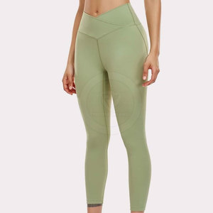 Leggings de compression pour femmes, taille mi-haute, séchage rapide, respirants, en Spandex/Polyester, pour l'entraînement, vêtements de sport sans couture - Product Image 5