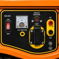 Power Value Generator 6,5 PS Benzin DC 50Hz 220V Modell ZH3500FS 24V/12V DC Elektrostart 3000 U/min 1 Jahr Garantie