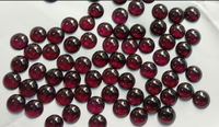 Garnet naturel du Mozambique rose-rouge 12 mm non traité 2 carats, marque AMARA, pierre précieuse pour la fabrication de bijoux, qualité supérieure, anneaux, pendentif