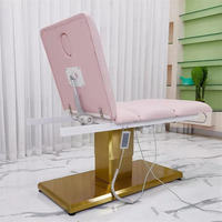 Vente en gros d'une table de massage électrique moderne à 3 moteurs Équipement de beauté Lit d'esthétique cosmétique Lit de beauté électrique
