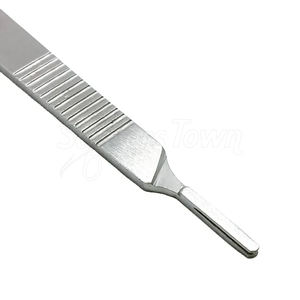 Poignée de scalpel chirurgical en acier inoxydable de qualité supérieure Poignée BP pour un usage médical durable et des opérations précises - Product Image 2