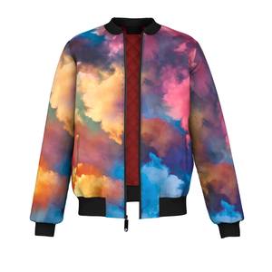 แจ็กเก็ตบอมเบอร์ไซส์ใหญ่พิเศษสำหรับผู้ชายแจ็กเก็ตเบสบอลออกแบบแนวสตรีทสำหรับผู้ชาย - Product Image 6