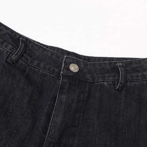 Pantalones Vaqueros Casuales de Lona para Mujer, Cintura Media, Frente Plano, Transpirables, Ecológicos, Nueva Llegada - Product Image 5