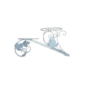 Artículo decorativo de mesa de hierro con recubrimiento de polvo blanco terminado para decoración del hogar y decoración de mesa - Product Image 1