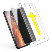 Verre de confidentialité 2.5D noir avec application facile [sans emballage]