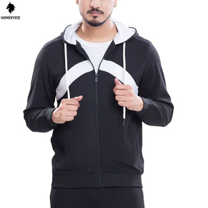 Custom Men's Casual Streetwear Two-Piece Sets Elastic Waist Hooded Sweatshirt Track Suit Flat <b>Stacked</b> Tracksuits Cargo <b>Joggers</b> - Product Image 2