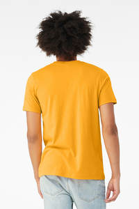 Pour le prochain niveau T-shirt unisexe à col rond ajusté de qualité supérieure motif 3D imprimé graphique personnalisé Tri-Blend pour hommes et femmes - Product Image 3