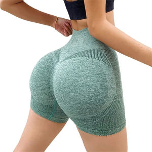 High Quality Waist Ladies Gym Yoga Fitness <b>Leggings</b> Solid Pattern Workout Gear Unisex <b>Shorts</b> For <b>Women</b> - Product Image 1