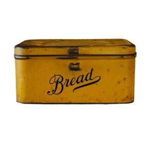 Boîte à pain en métal de style antique pour comptoir de cuisine Boîte de rangement pour pain en métal - Product Image 1