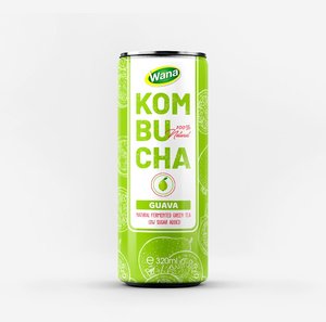 Chất lượng cao 320ml trà Kombucha uống cam tự nhiên dứa đào ổi với vôi OEM nhãn hiệu riêng nhà sản xuất - Product Image 6