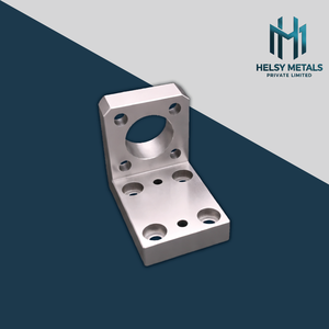 Support en L en aluminium usiné CNC de haute précision pour un montage haute résistance et un alignement précis dans l'automatisation industrielle - Product Image 4