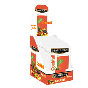 Poudre de boisson instantanée aromatisée aux cocktails de qualité supérieure 9g X 24 pièces Mélange de boissons froides Banane Orge Ananas Pomme Certifié ISO Bouteille - Product Image 1