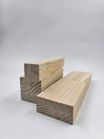 Panneau de meubles de cuisine moderne en bois de pin japonais massif de première qualité CPD E0 sans formaldéhyde avec surface en mélamine cerisier