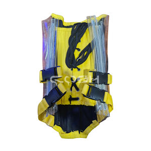 Corsé de algodón amarillo con paneles laterales transparentes de PVC y cremallera frontal |   Top Corset de Moda Urbana - Product Image 6