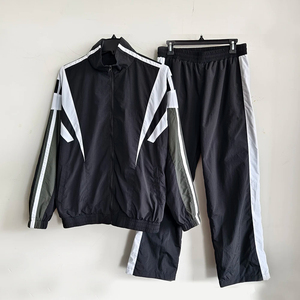 เสื้อแจ็กเก็ตผ้าไนลอนสำหรับผู้ชายไซส์พิเศษชุดกันลมชุดวอร์มผ้าไนลอนสำหรับฤดูใบไม้ร่วง - Product Image 1