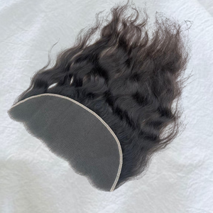 Vente en gros HD Fermeture suisse transparente en dentelle 4x4 13x4 13x6 Frontal Virgin Indian Temple Cheveux bruts Curl Wave Vendeur - Product Image 4