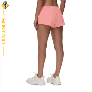 Samavia กางเกงขาสั้นสำหรับผู้หญิง, กางเกงขาสั้นวิ่งแห้งเร็วระบายอากาศน้ำหนักเบาสำหรับผู้หญิงสำหรับออกกำลังกายพร้อมส่งในตลาดยุโรป - Product Image 2