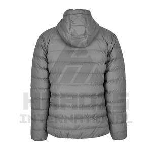 Veste à bulles en vente chaude pour hommes Veste à bulles en gros Veste coupe-vent unie personnalisée OEM - Product Image 2