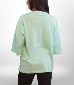 Verano al por mayor nuevos estilos señoras camisa de manga corta logotipo personalizado mujer algodón moda camiseta mujer de Bangladesh, - Product Image 3