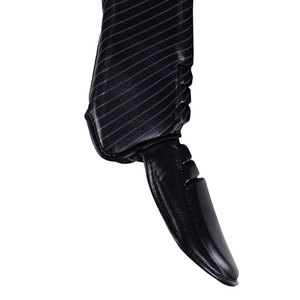 Espinillera de cuero PU de alta calidad profesional Unisex, protector de entrenamiento de kick boxing, equipo de protección personalizado para hombres y mujeres - Product Image 6