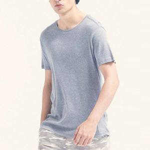 T-shirt à col rond en coton respirant, écologique, super doux, de haute qualité, pour homme, coupe classique, design classique, logo imprimé - Product Image 4