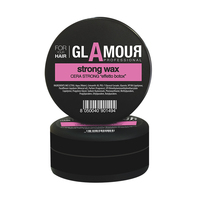 Cera para Cabello Glamour Professional de Fijación Media, No Grasosa, con Cera de Abeja, Unisex, para Todo Tipo de Cabello, 100 ml, Texturizante