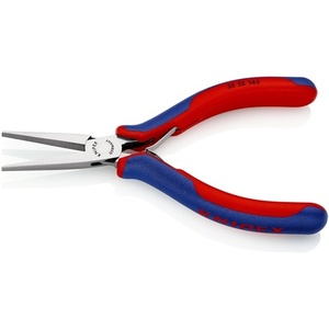For KNIPEX Electronics Gripping Pliers 145 mm Overall Length Flat Jaws Shape 5 Multi-Component Handles - Product Image 4
