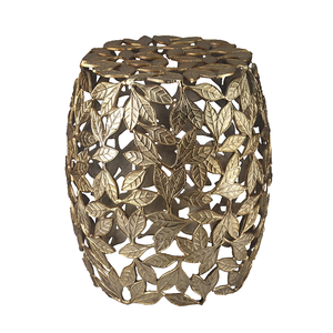 Mesa auxiliar de lujo con tapa de cristal, accesorios decorativos para el hogar para sala de estar y Hotel, diseño elegante de mesa auxiliar de café - Product Image 3