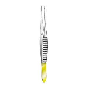 Fórceps de punto fino sin dientes mandíbula dentada 0,8mm 15cm instrumentos quirúrgicos fabricante y exportador - Product Image 2