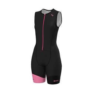 Trisuit sin mangas para mujer Performance-3SL en color rosa carbón - Product Image 1