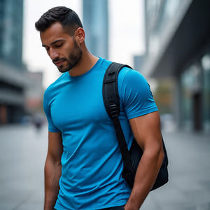 T-shirt d'entraînement à séchage rapide de haute qualité Activewear Yoga Top Sportswear Jogging Fitness Wear T-Shirt - Product Image 4