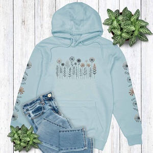 Sudadera con Capucha de Alta Calidad para Mujer, con Estampado 3D en Relieve, Personalizada con Logotipo en Espuma, de Algodón Grueso - Product Image 1