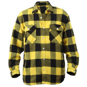 Chemises en flanelle à carreaux à manches longues pour hommes, coupe classique, boutonnées, chemise décontractée à manches longues pour hommes, chemises en flanelle de haute qualité - Product Image 1