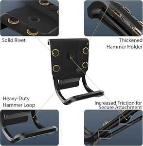 Support de marteau personnalisé OEM avec clip de ceinture Support de marteau durable pour la construction et l'utilisation en atelier conception solide et fiable - Product Image 3