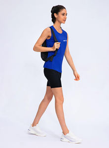 Women Longline Tank Top <b>Extended</b> Length Sleeveless <b>Shirt</b> Lightweight Cotton Blend Fabric Ideal for Summer Casual Streetwear - Product Image 6