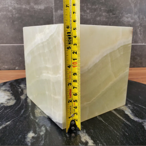 Cubierta para Caja de Pañuelos de Ónix Verde, Portapañuelos Cuadrado de Piedra, Cubo de Lujo para Baño, Decoración del Hogar - Product Image 4