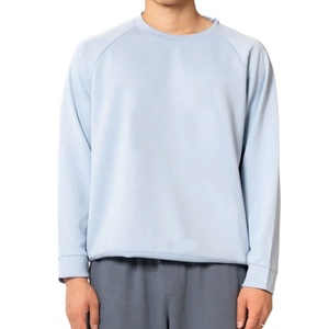 2026 New Arrival Autumn Warm <b>Material</b> Eco-Friendly Fashion Breathable Half Zipper Oversize Regular Fit Custom Heavyweight Men's - Product Image 1