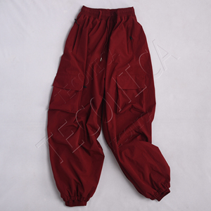 Unisex Windproof Breathable Plus Size <b>Waterproof</b> Printed Fleece Insulated Cargo Snowboard Ski Pants Customized 100% Polyester - Product Image 2