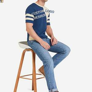 Custom logo streetwear cotton thick black t-shirt blank <b>tshirt</b> heavy weight fashion dropshoulder oversized <b>tshirt</b> for men - Product Image 3