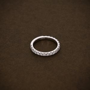 Anillo de Eternidad con Diamantes Cultivados en Laboratorio, Corte Redondo, 0.70 CTW, Banda de Eternidad, Diamante Certificado, Anillo de Aniversario, Diseño Único y Moderno - Product Image 3