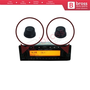 Bouton radio BDP959 pour autoradio Becker Traffic Pro CD BE4720 BE4721 BE4725 BE4730 - Product Image 5