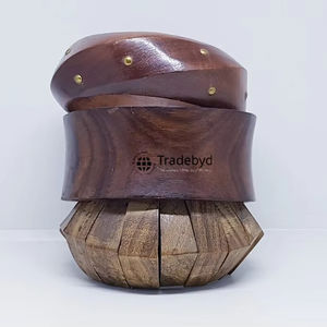 กำไลไม้ที่เป็นมิตรกับสิ่งแวดล้อมเครื่องประดับธรรมชาติสำหรับแฟชั่นที่ยั่งยืนและไลฟ์สไตล์สีเขียวโดย tradebyd - Product Image 1