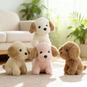 Aika Sad Puppy Plush Bag Charm Pouting Dog Keychain Ugly Cute Boutique Purse Pendant - Product Image 5