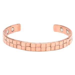 Pulsera magnética de cobre puro sólido 100% para mujeres y hombres, imanes ultra fuertes, brazaletes de moda - Product Image 2