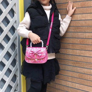 Trendy Bow Princess Mini Crossbody Bag Children Daily Candy Handbag <b>Small</b> Coin <b>Purse</b> Bulk Supply - Product Image 5