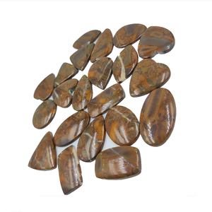 Cabujón de Piedra Natural de Alta Calidad, Jaspe Bambú, Cristal, Mezcla de Formas, Gema Suelta, Cristal Curativo, Todas las Formas - Product Image 6