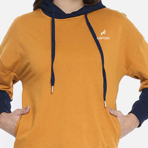 เสื้อฮู้ดกีฬาโยคะสำหรับผู้หญิงเสื้อฮู้ดแบบถักระบายอากาศได้ดีมีฮู้ดปรับได้สไตล์ลำลองสำหรับฤดูหนาว - Product Image 1