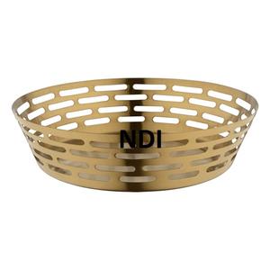 Bol en métal en laiton de grande capacité pour le stockage des fruits, fait à la main décoratif gravé à la main - Product Image 1