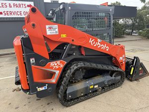 Cargadora Compacta de Orugas Diésel Kubota SVL75-3 Usada, la Más Vendida a Precio Mayorista, Cargadora de Dirección Deslizante de Servicio Pesado con Alto Momento de Carga - Product Image 2